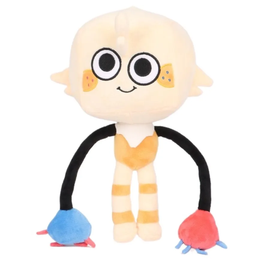 25-35 cm Dandy's World Plush Toy Horror Game Dandys World Goob Pebble Plushie roztomilý anime plnený mäkký vankúš domáci dekor darček pre bábiky