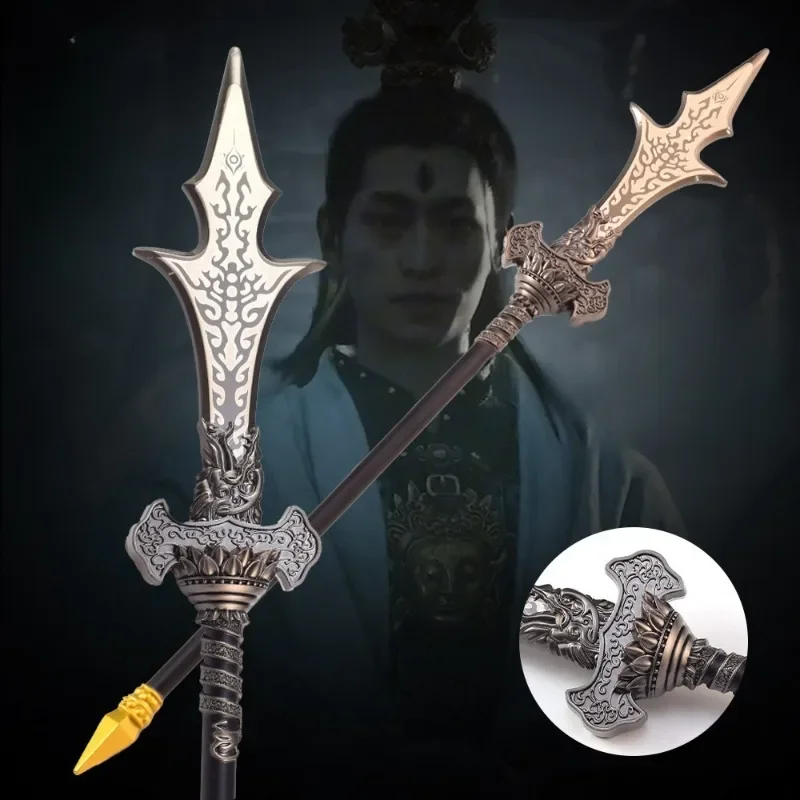 25/35 cm kovový čierny mýtus Wukong Katana Sun Wukong Sword Weapon Steel Skutočná veľkosť japonská katana samurai šabrová detská hračka anime darček