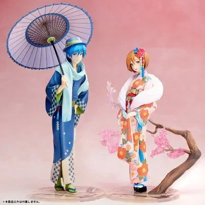 25 cm anime kaito hanairogoromo s dáždnikom kvetinovou handričkou PVC akčná figúrka Model hračky pre bábiky pre deti