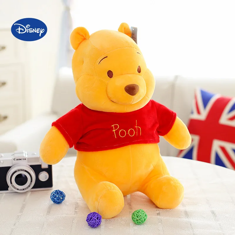 25 cm Disney Winnie Plash Hračky kawaii Anime Elf Elf Scremed Doll Cartoon Cutoon Cutoen Plash Plys Doll Birthday Darček pre dievčatá