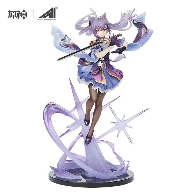 25 cm hra Genshin Impact Anime figúrka Keqing Action Figure Kamisato Ayaka Mona figurína zbierka Model Doll Kid Darček