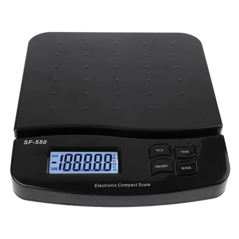 25 kg/1g 55 lb digitálna poštová poštová šírka elektronického počítania váhy váhy