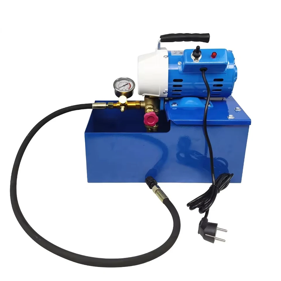 25 kg Elektrický hydraulický tlakový testovací čerpadlo Hydrostatické testovacie čerpadlo pre zavlažovacie hasiči na tlaku potrubia 220V
