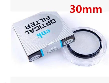 25 mm 27 mm 30 mm 30,5 mm 39 mm šošovky UV digitálny filter Protector pre fotoaparát Canon Nikon Sony DSLR SLR