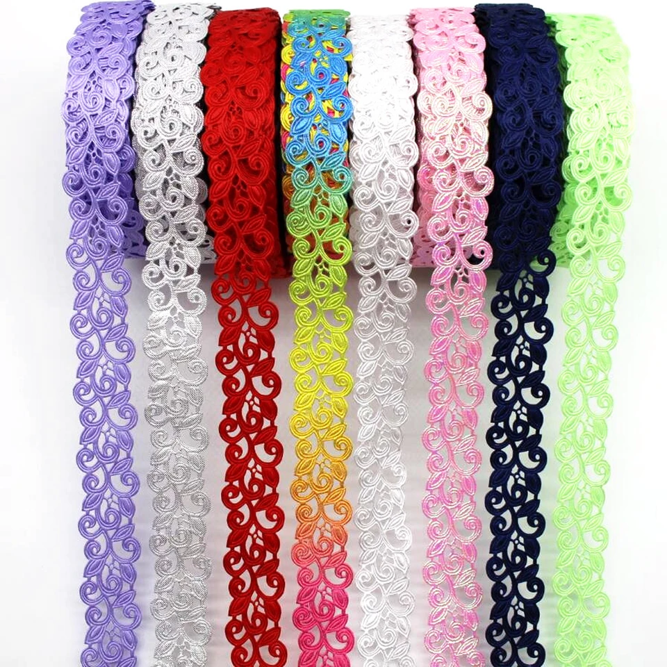 25 mm dutá stuha Edge 5yards 10yardov 20 yardov vlasové luky remeselnícke remese
