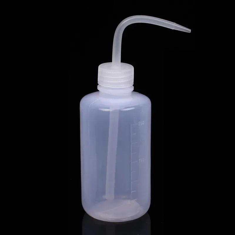 250 ml premývací čistý biely plastový plast