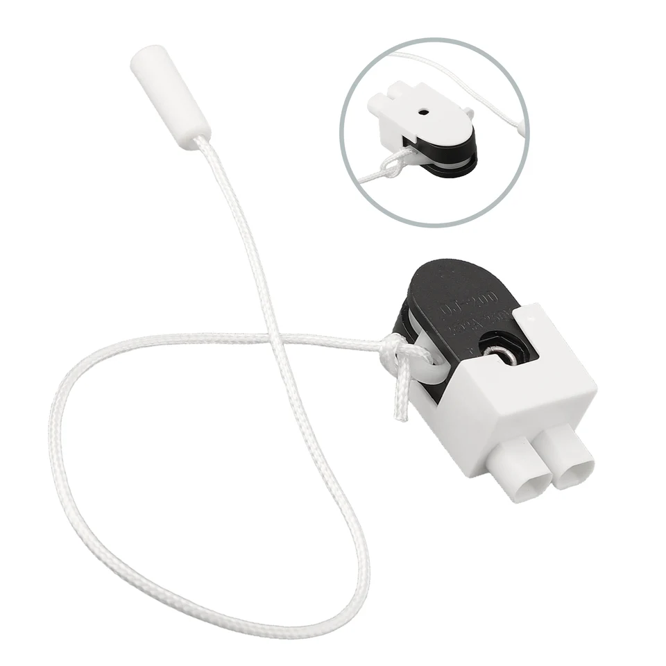 250 V OJ-200 Pull Switch Pull Lope Wall Light Svetlo Svetlo Svetlo s vodičom Rotačným spínačom kábla Solárne príslušenstvo