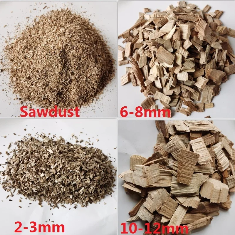 250G-450G Hickory Fajčenie BBQ Drevené hranolky Viacnásobné grilovanie Grilovanie Grilling Grilling Gras Plyn Electric Grills
