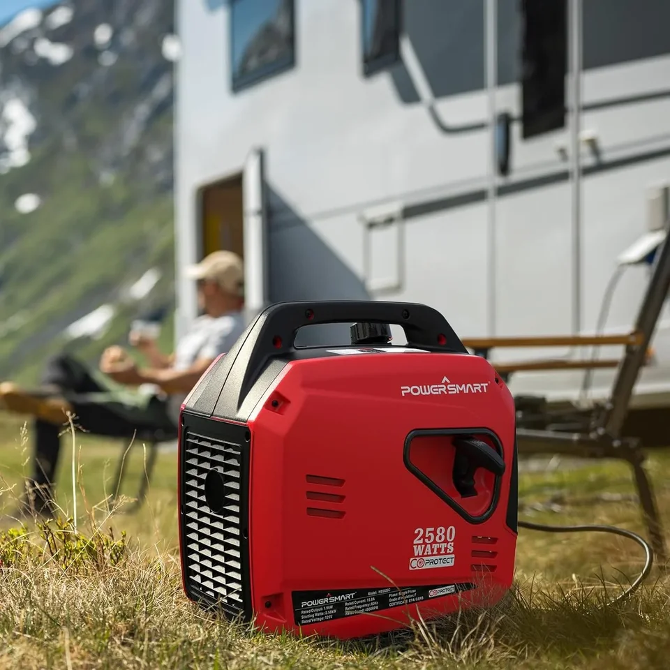 2580 W plynový prenosný generátor meniča W/ Co Protect, USB porty a paralelné pripravené