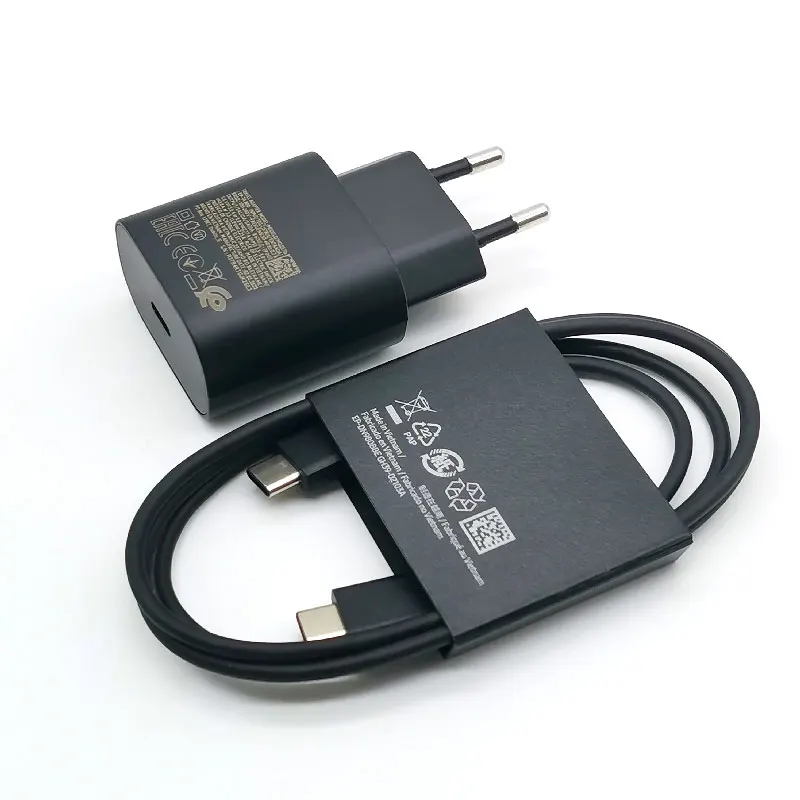 25W nabíjačka PD Super rýchle nabíjanie adaptéra pre galaxiu Z Flip Fold 6 5 4 3 2 S24 S23 S22 S21 S20 Poznámka 20 Ultra 10 A15 A35 A55 A54