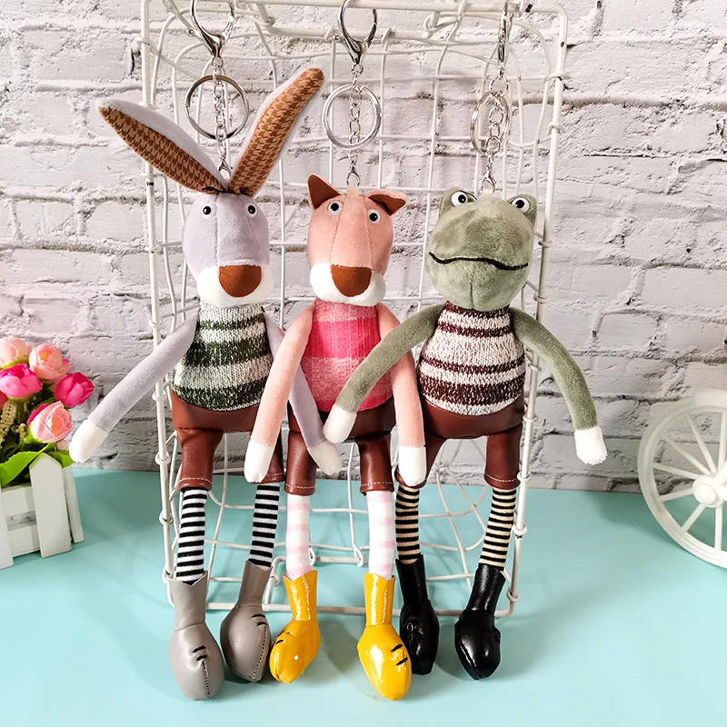 26 cm Netflix králičie karikatúra Doll Detská školská tabaka Kúzlo Dlhé nohy Long nohy žaby Šteno