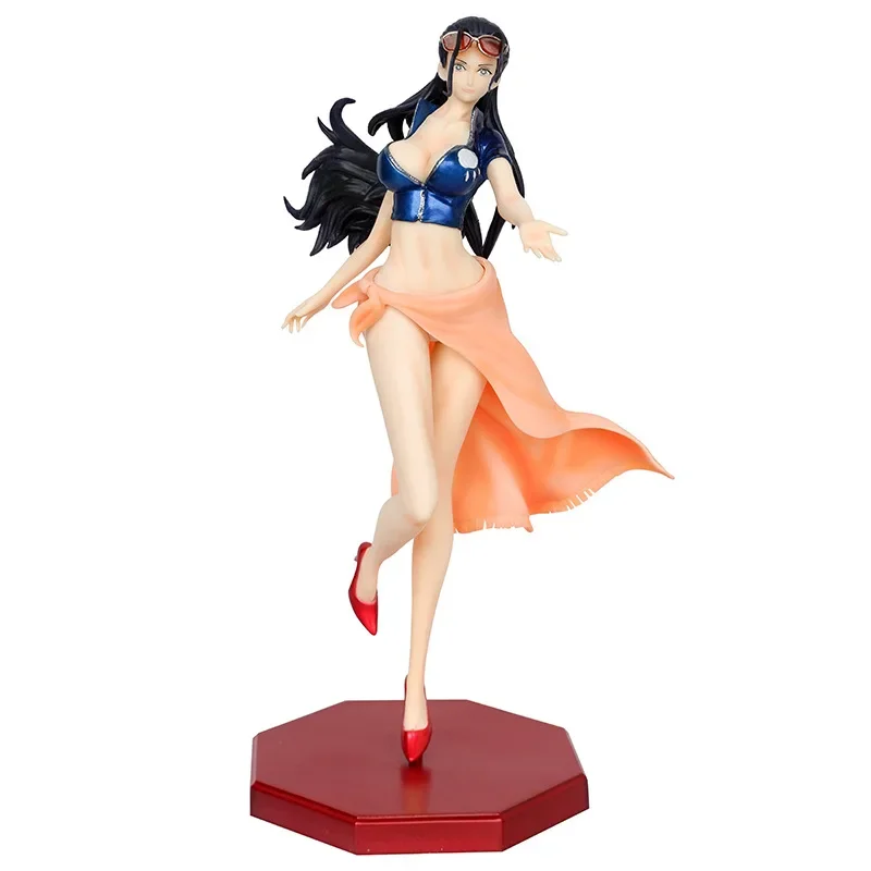 26 cm One Piece anime figúrky Nico Robin Figurín Hot Girl Robin Socha PVC Model Collection Collection Desktop Dekorácie Detské hračky Darčeky