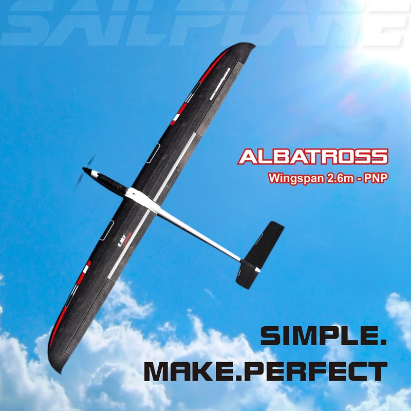 260 mm veľkú veľkosť s pevným krídlom diaľkové ovládanie letectvo Model bez kefy Motor PNP Verzia s nízkym vetrom odolnosť dospelých EPO RC Glider