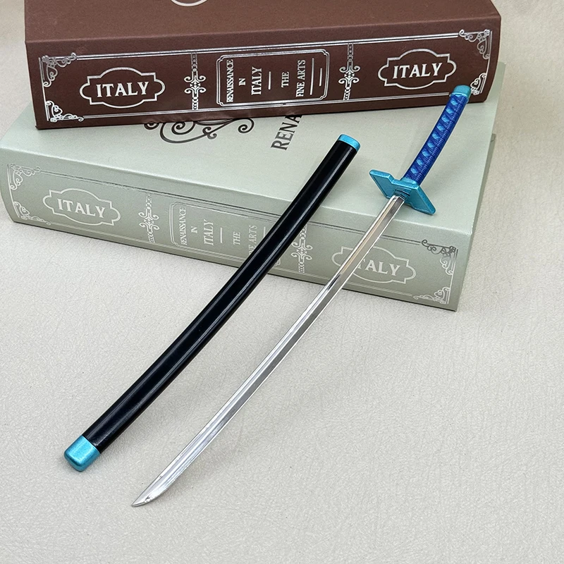 26cm Pantera Samurai Sword Grimmjow Jaegerjaquez Bleach Anime Periférne periférie kovových zbraní Model Model repliky 1: 6 bábik
