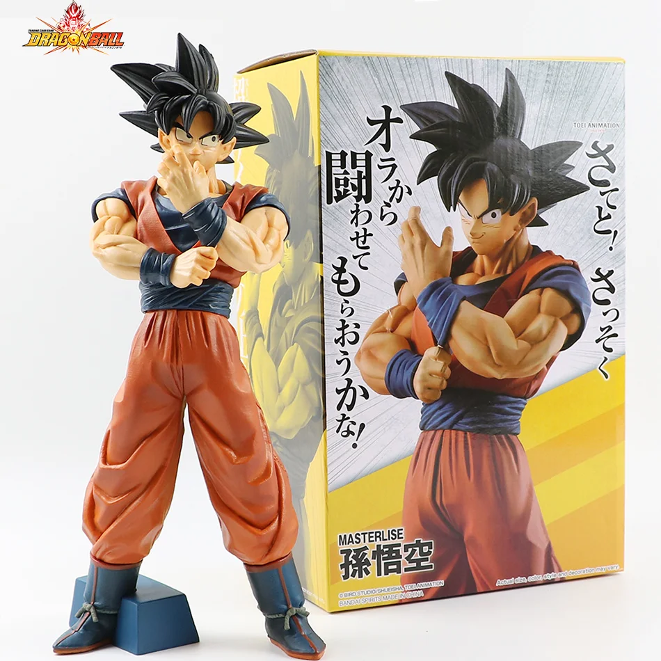 27 cm Anime Dragon Ball Z Goku Figure Goku s Scouter Figurine PVC Socha Action Figures Zbierka modelové hračky Darčeky
