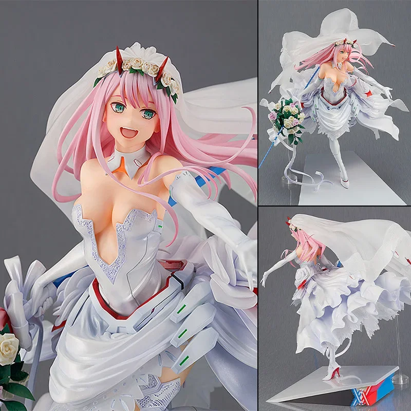 27 cm miláčik v Franxx nula Two 02 Sexy Girl Anime postava nula dva pre moju milú svadobnú akciu