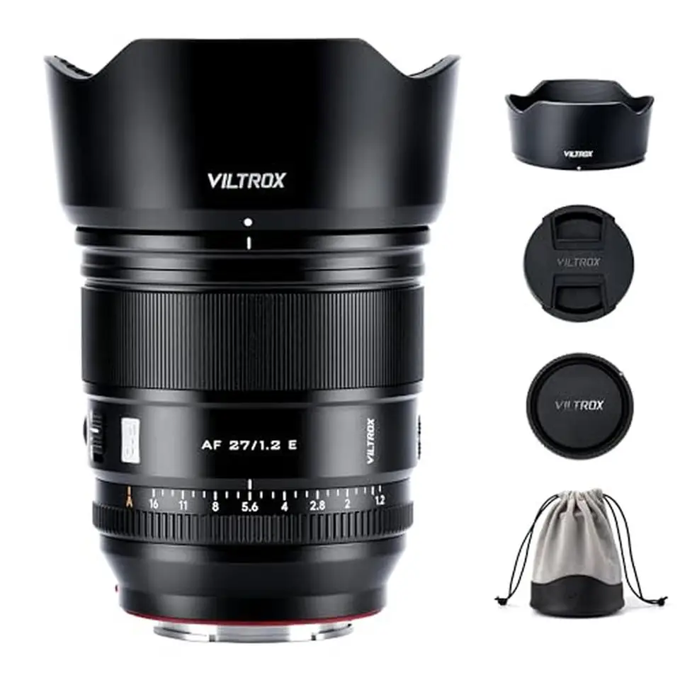 27 mm f/1,2 Automatické zaostrenie hlavnej šošovky Sony E Minrorless A7R A7IV A7RIII A7RIV A7RV A1 FX3 Sharp Images Natural Hĺbka Detail