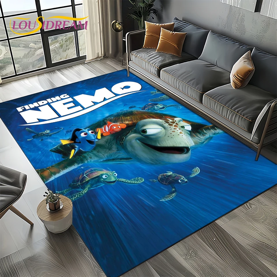 27 Štýl roztomilé nálezy Nemo Cartoon Sea World Cakepet Rug pre spálňu Obývacia izba Domov pohovka dekorácia, deti veľká výzdoba podlahovej podlahy