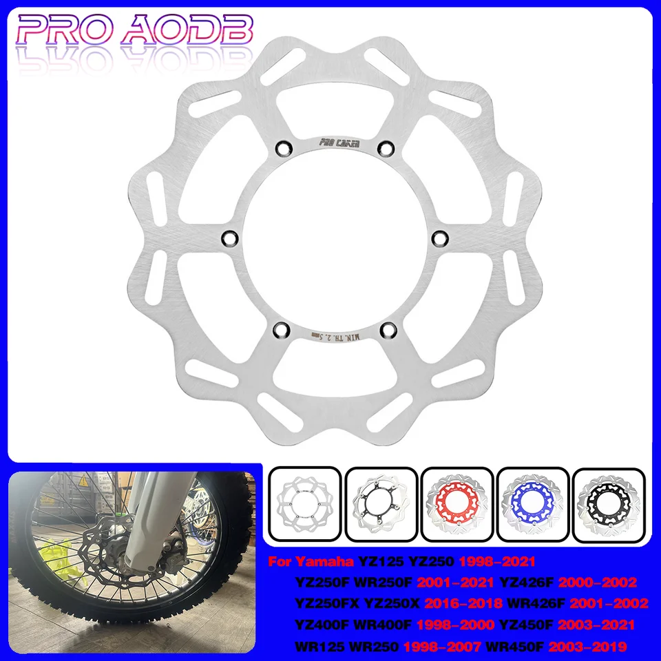 270 mm 320 mm CNC Plávajúca predná brzdová rotor pre Yamaha YZ WR 125 250 250x 250FX 250F 450F 426F 400F YZF WRF 250 400 400 426 450