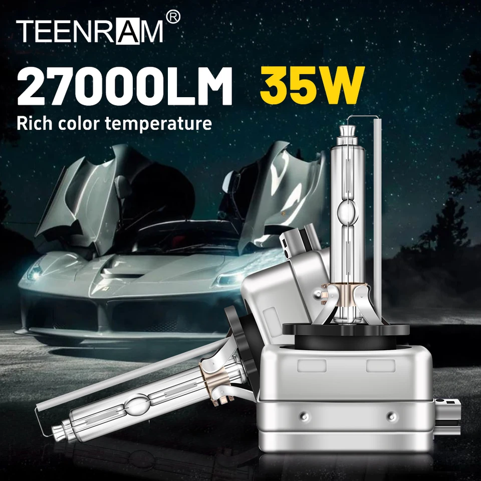 27000lm xenónové žiarovky 35W HID XENON SLEDNETBLE Žiarovky 5000K 6000K 8000K 10000K 12000K LED svety LED auta 12v 24V Turbo Auto svetlomety