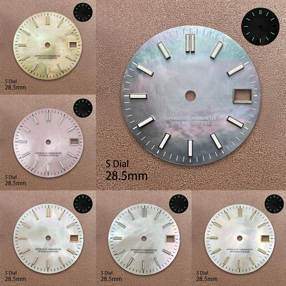 28,5 mm s logo Logo Dial vhodný pre NH35/NH36 Japan Hnutie