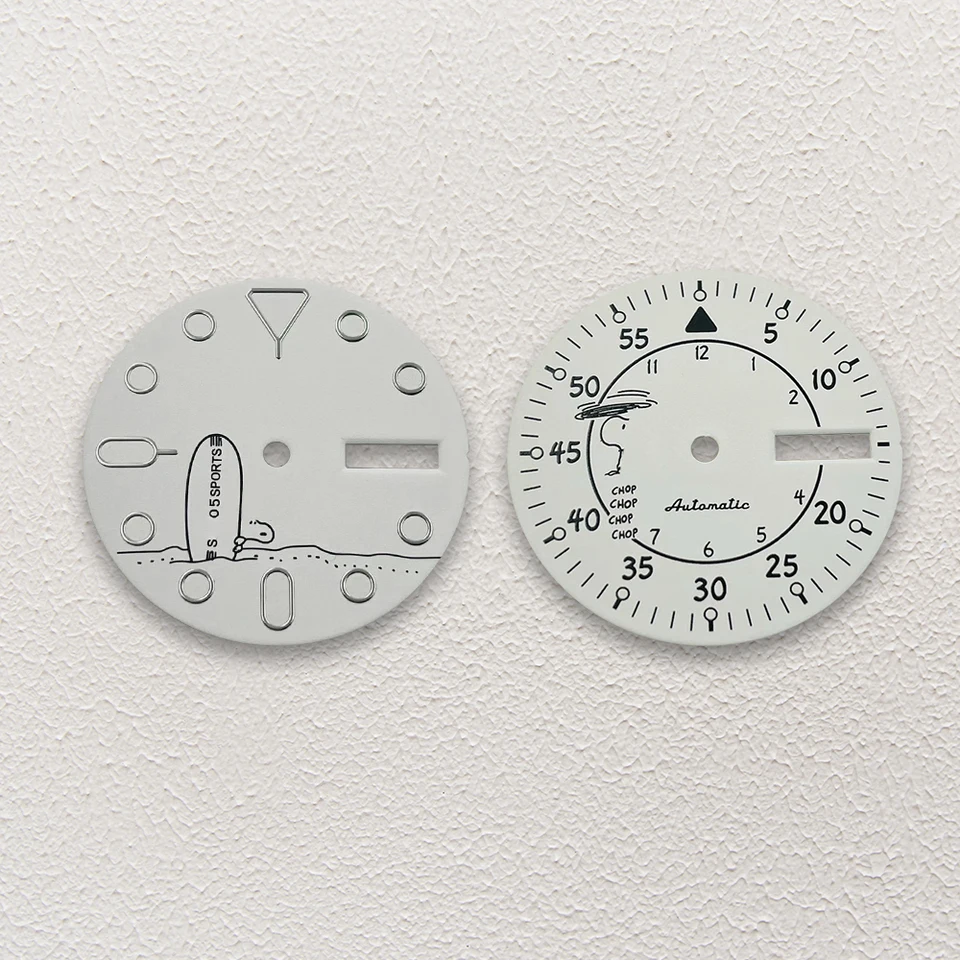 28,5 mm S5 Logo Cartoon Disd Dial Fit NH36/4R36 MOHE