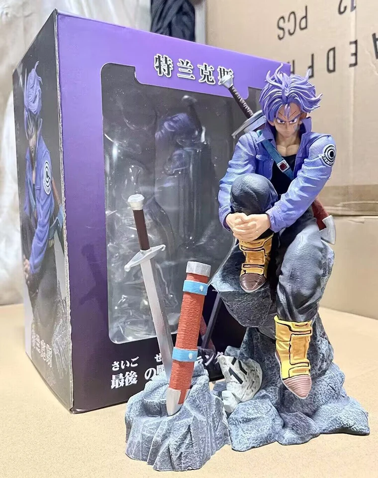 28 cm Anime Dragon Ball Z Future Trunks Action Figuar