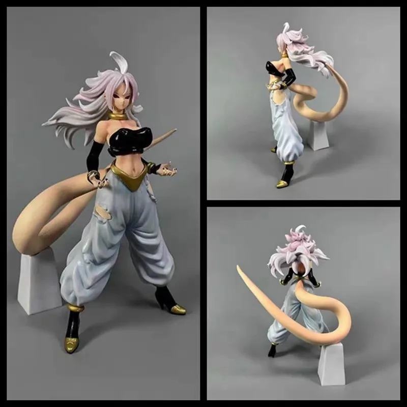 28 cm Dragon Ball Anime postava Zlatý dom Dragon Ball Female Buo PVC Handmade Model dekorácie hračky pre mládež