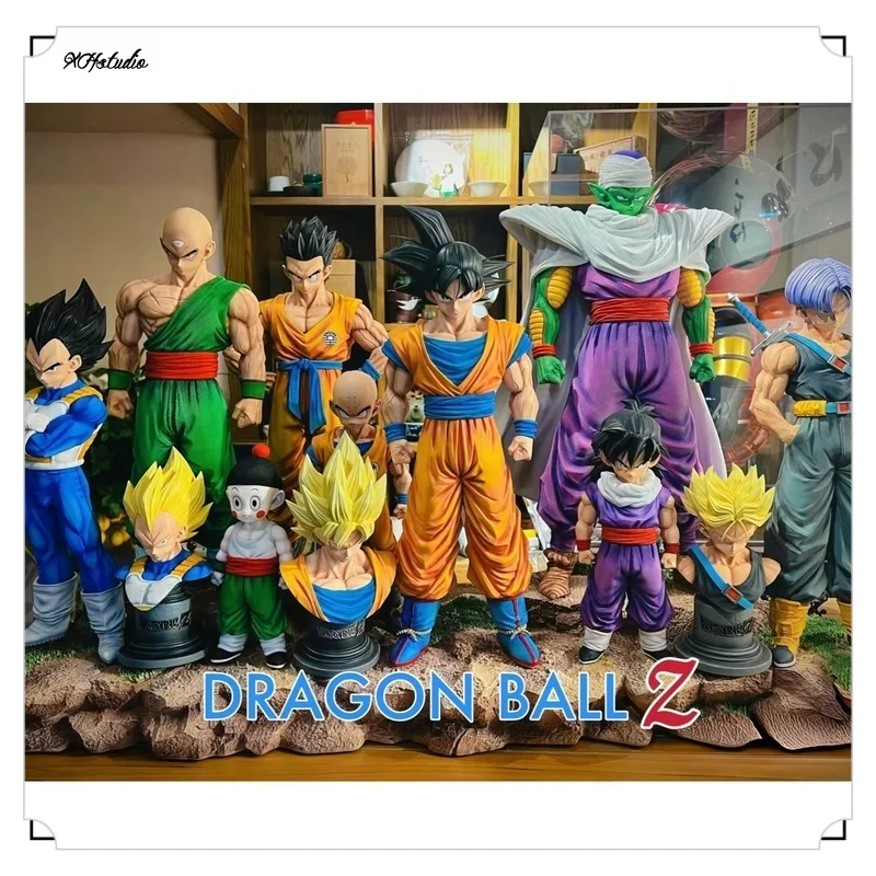28 cm Dragon Ball Infinite Z Warrior Complete Set Wukong Klingbeijita vynikajúca pracovná plocha ručne vyrábaná socha ozdoba narodeniny darček k narodeninám