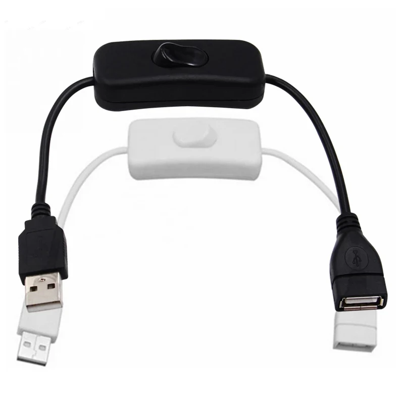 28 cm kábel USB s prepínačom zapnutia a vypnutia prepínač adaptér pre USB LAMP VETROVÝCH VENTRICKÝCH VENTRICKÝCH LINE