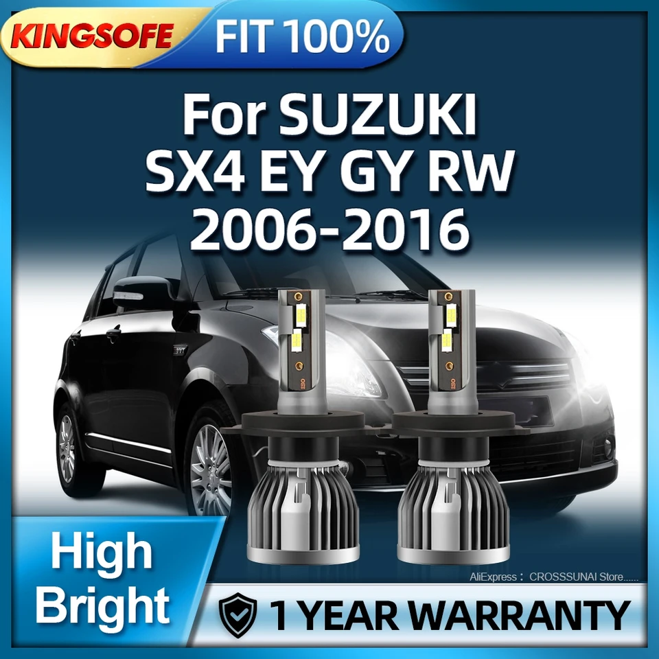 28000LM svetlomety H4 CSP Chips LED žiarovky pre Suzuki SX4 EY GY RW 2006 2007 2008 2009 2010 2010 2011 2011 2013 2014 2015 2015 2016