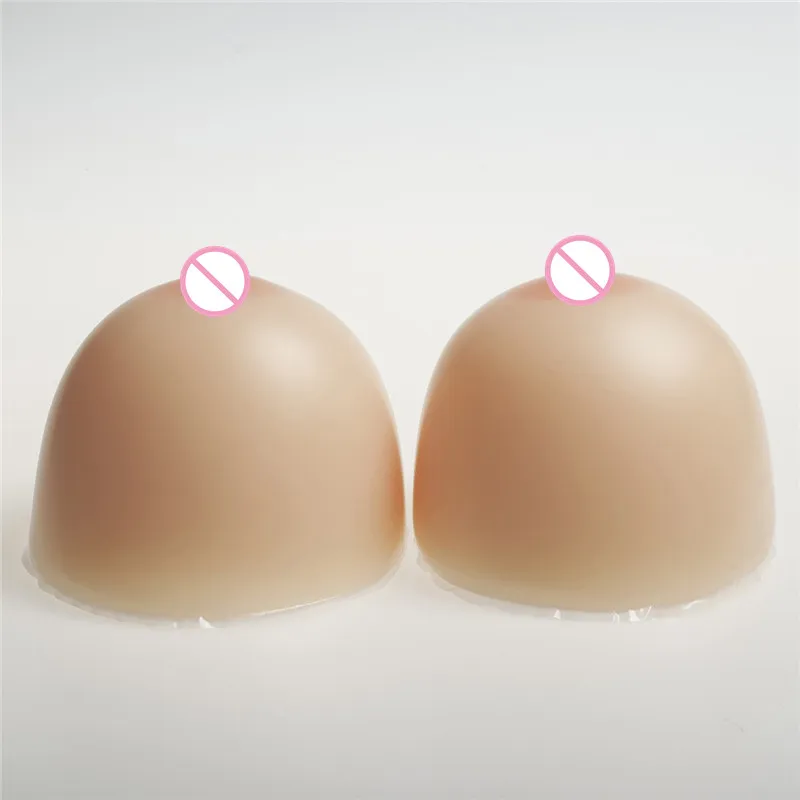 2800g/pár klasické okrúhle silikónové prsia formy prsníkov