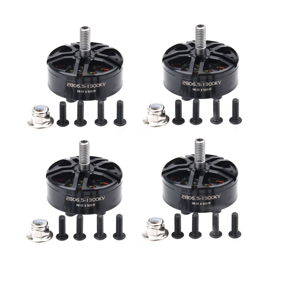 2806.5 2807 1300kV bez kefy 3-6s s kapom na motor pre Apex Mark4 Mark5 XL5 7/8/10inch FPV Racing Frame Drone Drone