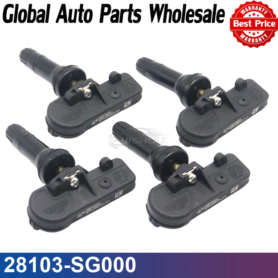 28103-sg000 auto Nové TPMS tlakový monitor tlaku Sensor 315 MHz pre Subaru Forester Impreza Legacy Outback Tribeca WRX XV 2008-2016