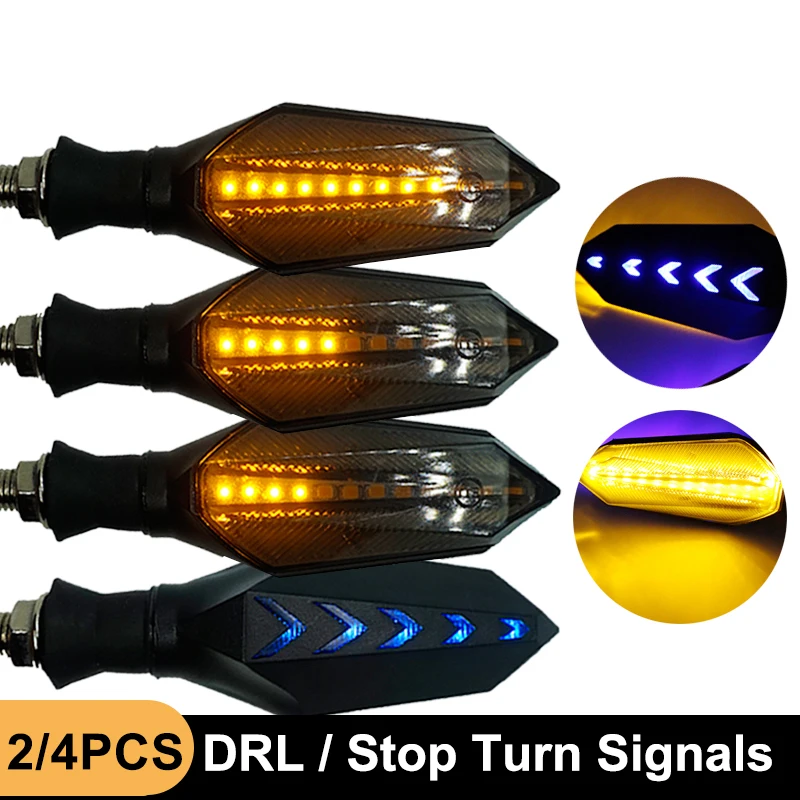 2835 SMD LED motocyklové zákruty Signály Svetla Indikátor pre benzínový motocykel FZ1 FB Mondial HPS 125 Suzuki GSX S750