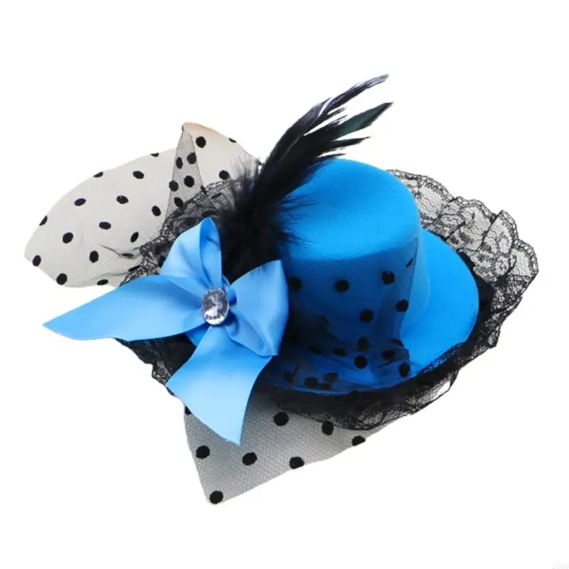 28GD NOVÉ ŽENY KLIKY KLIPY LACE MINI MINI TOP HAP FANCAL Fascinator Party