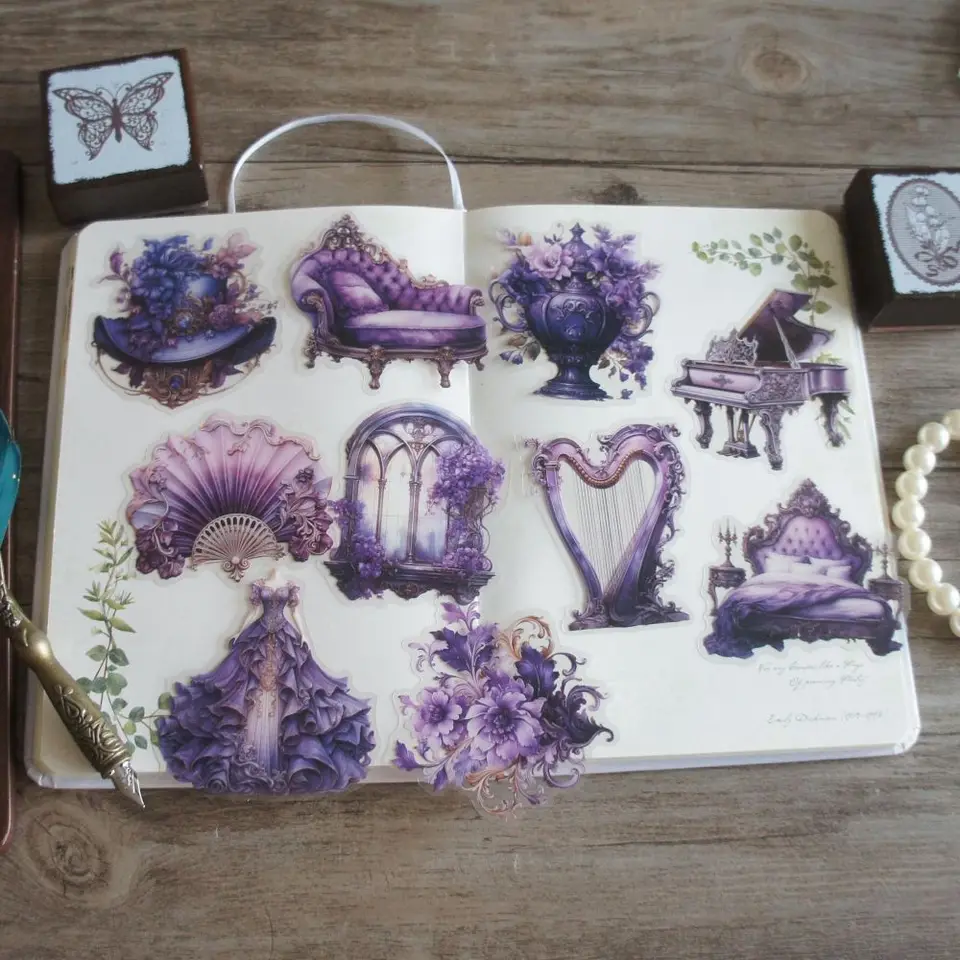 28ks maska ​​maska ​​loptičku hrad obliekanie prístrojové nálepky Scrapbooking DIY Diy Balenie značky štítok