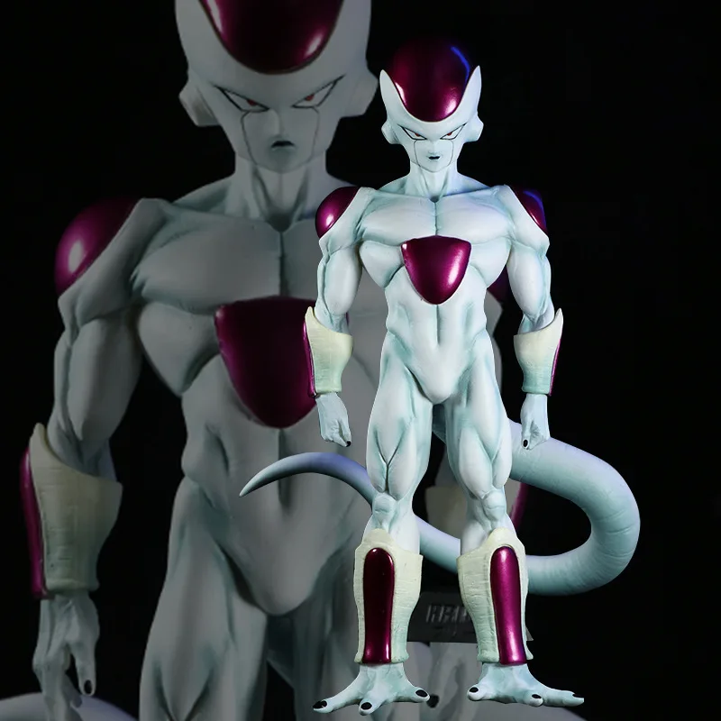 29 cm Dragon Ball Z Anime postava GK Frieza Štvrtá forma PVC Collection Collection Hračky pre bábiky pre darčeky Model darček k narodeninám
