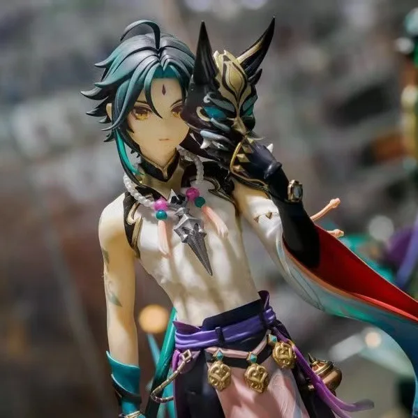 29 cm Genshin Impact Xiao Anime Action Figure Hračky Zbierka bábiky vianočný darček