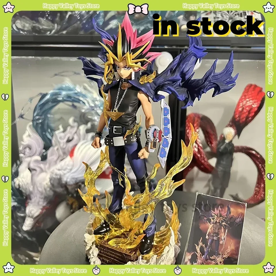 29 cm Yugioh postava Dark Game Action Figures Dimensional Yugi Muto Figurine Monster PVC Collection Collection Ornament Kids Darče