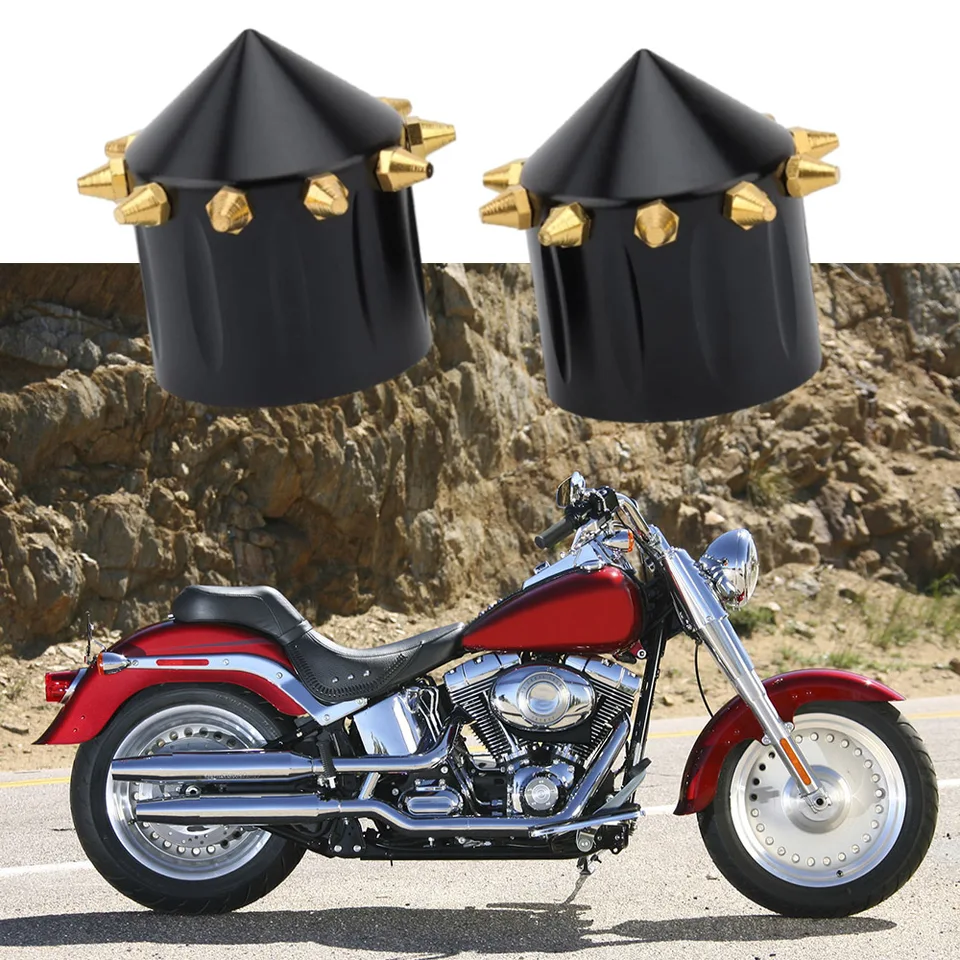 29 mm motocyklová predná nápravná matica kryty hrotu orechový uzáver pre Harley VRSC XG Sportster XL Dyna Softail Touring Trike Trike