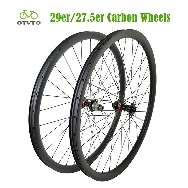 29er MTB Carbon Wheels 30 mm šírka 36 mm 27,5 Mountain Bicycle Wheelset Novatec Boost HUB