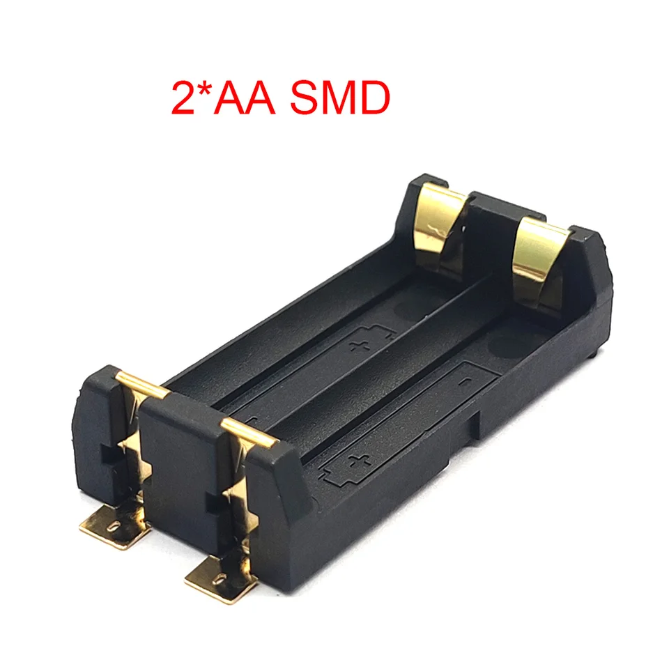2AA batériová skrinka SMT SMD 2*AA Držiak batérie AA AA BATÉRIA 14500 BATÉRIA 3V