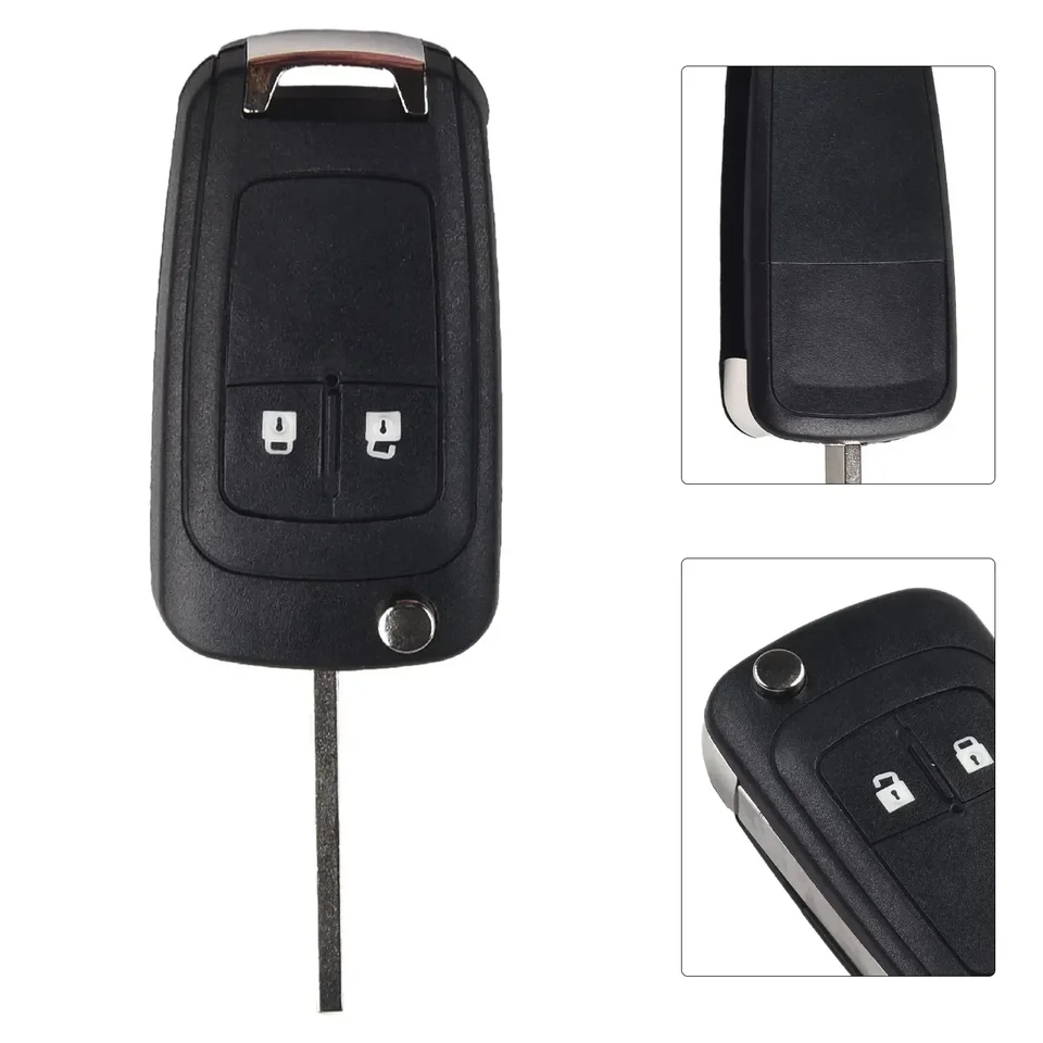 2Button skladacie kľúče nahradenie výmeny skladacieho kľúča pre Opel Astra J Corsa E pre Opel Karl 2015-17 Insignia Cascade Adam Key
