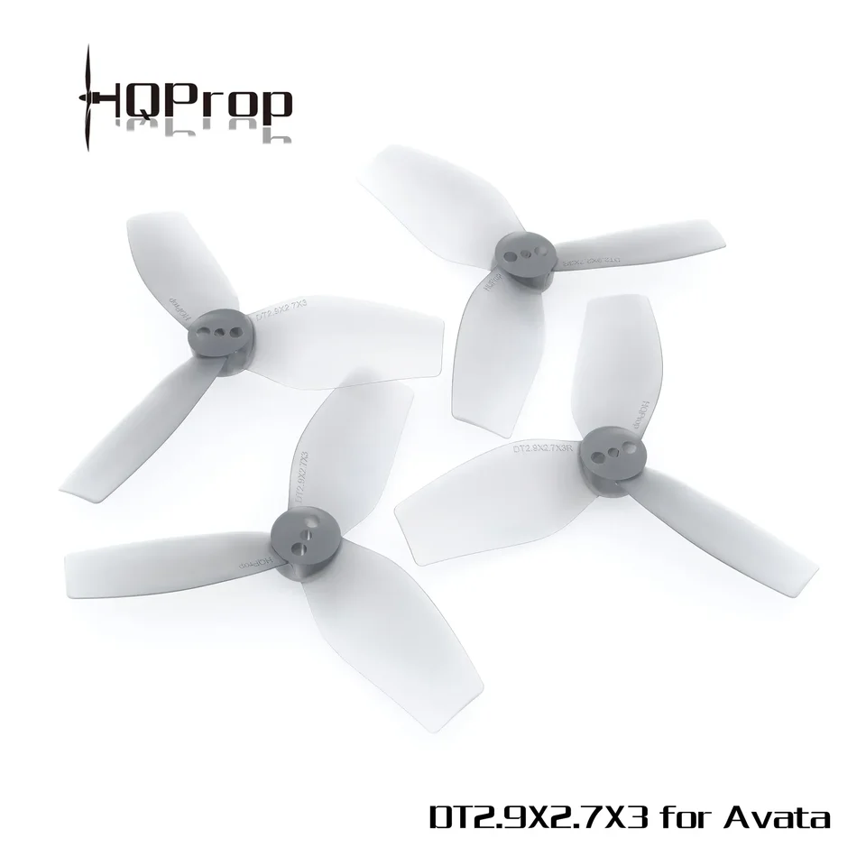 2CW 2CCW HQPROP DT2.9x2.7x3 3-Blade vrtuľa pre DJI AVATA FPV Racing Dron Poly Uharbarharbonát