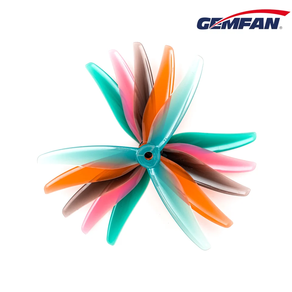 (2cw+2CCW) hurikán GEMFAN 51466 MCK V2 3-BLADE PC PREPELLER PRE RC FPV FRESTEYLE 5INCH DRONS DONE DIY diely
