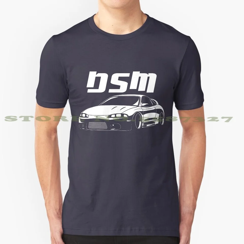2G DSM 100% čistý bavlnený tričko 2 DSM 4G63T Evolution Lancer Fast and Furious Brian Tuning Tuner GST GSX Turbo VII Skyline GTR GTR