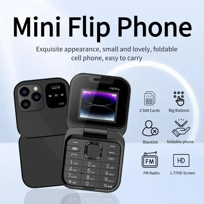 2G Senior Easy Communication Dual-SIM Flip The Ultimate non-Smart predstavený zložený mobilný telefón senior mobilefone komunikácia