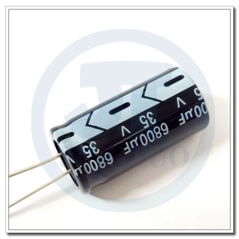 2ks 6800UF35V 35V6800UF 6800MFD 35WV 18*35 mm Radiálny hliníkový elektrolytický kondenzátor