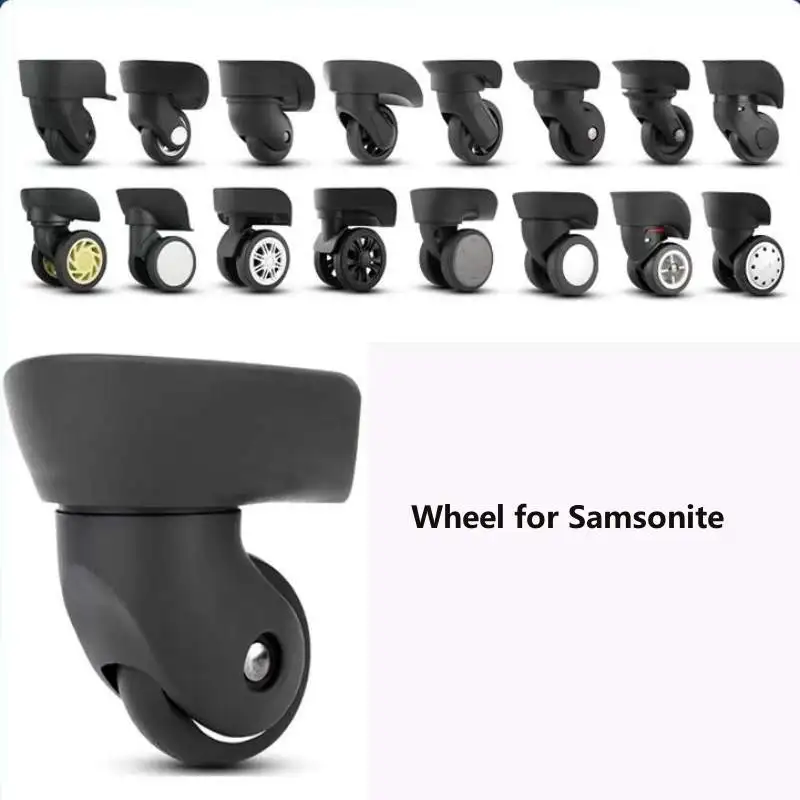 2ks/koleso Set Suitcase pre príslušenstvo pre batožinu Samsonit V22 pre Samsonit CS2 Výmena kolesa